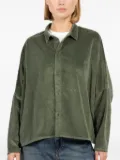 Labo Art cotton button-down shirt - Green