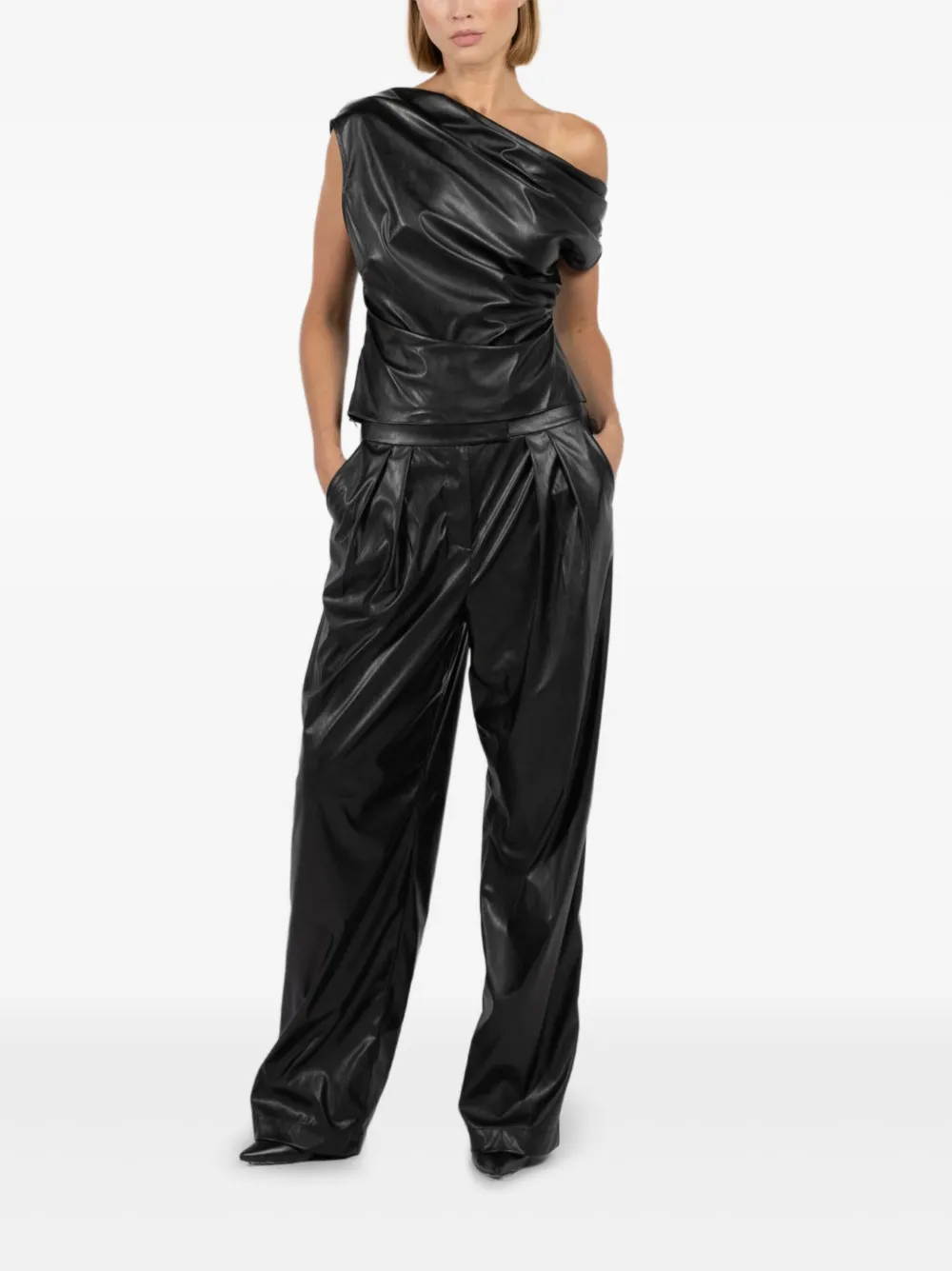 The Sei draped one-shoulder top | Blouses | Image 2