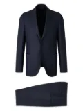 Lardini drawstring-cuff suit - Blue