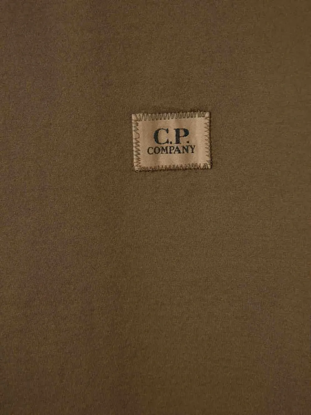 C.P. Company T-shirt met logopatch Groen