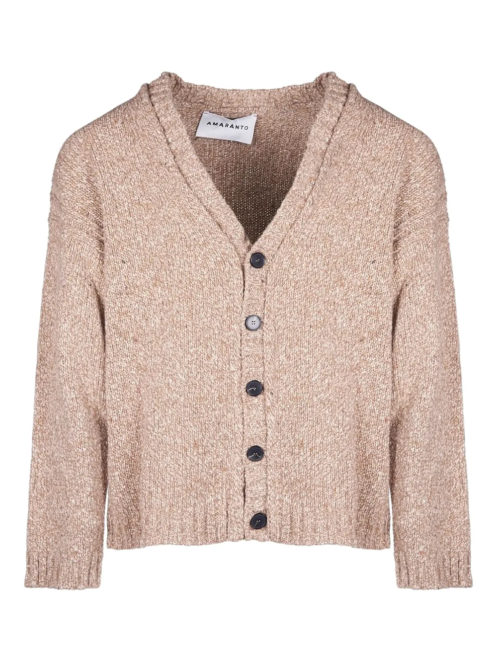 AMARÁNTO V-neck buttoned cardigan | Neutrals | Image 1