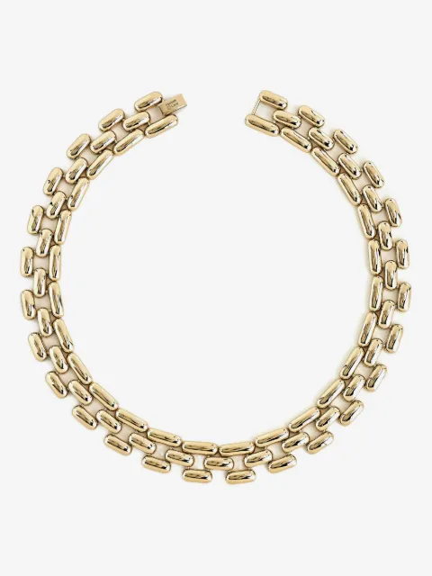 Kenneth Jay Lane cable-link necklace
