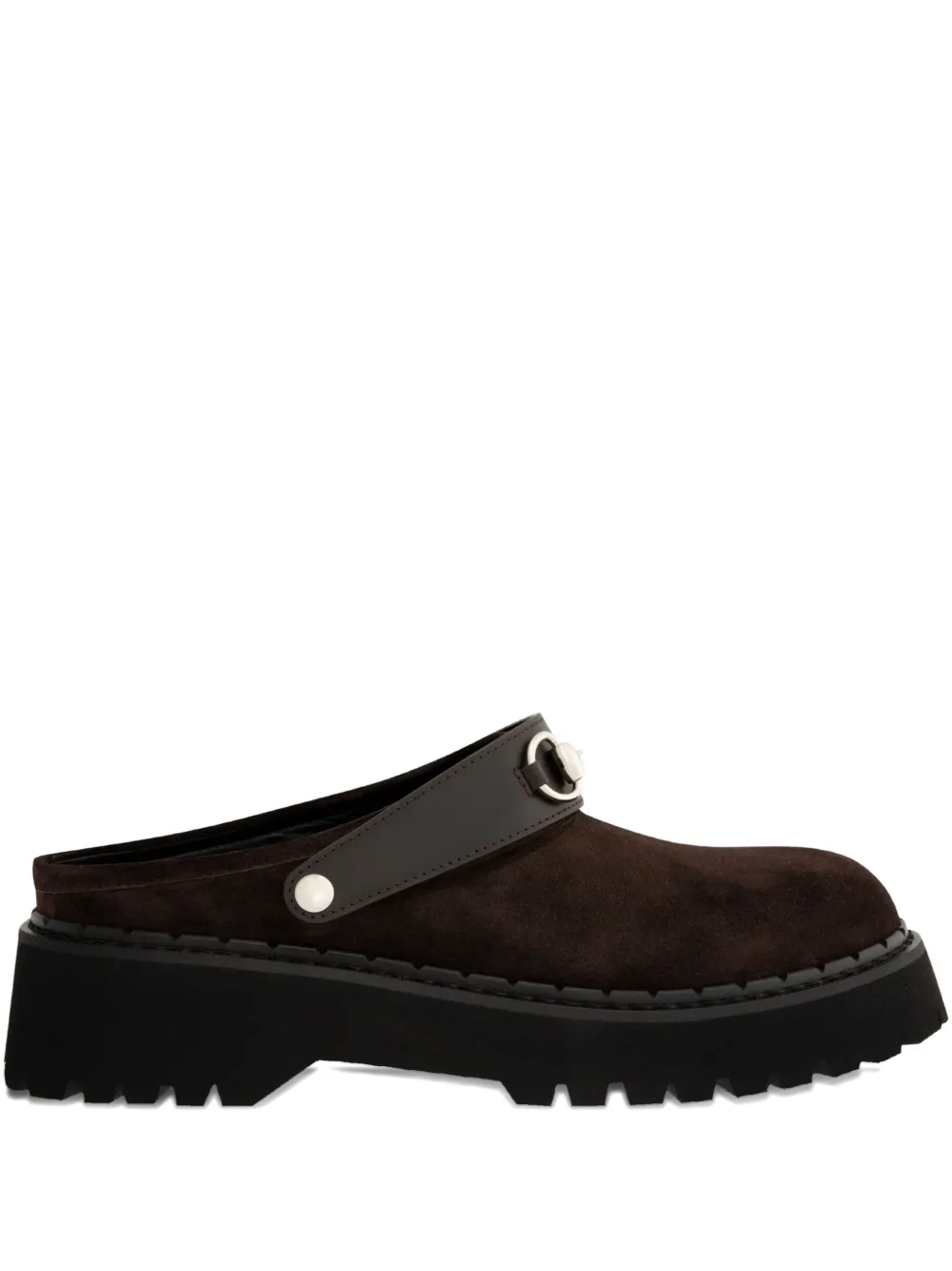 Gucci Horsebit-detail mules | Brown | Image 1