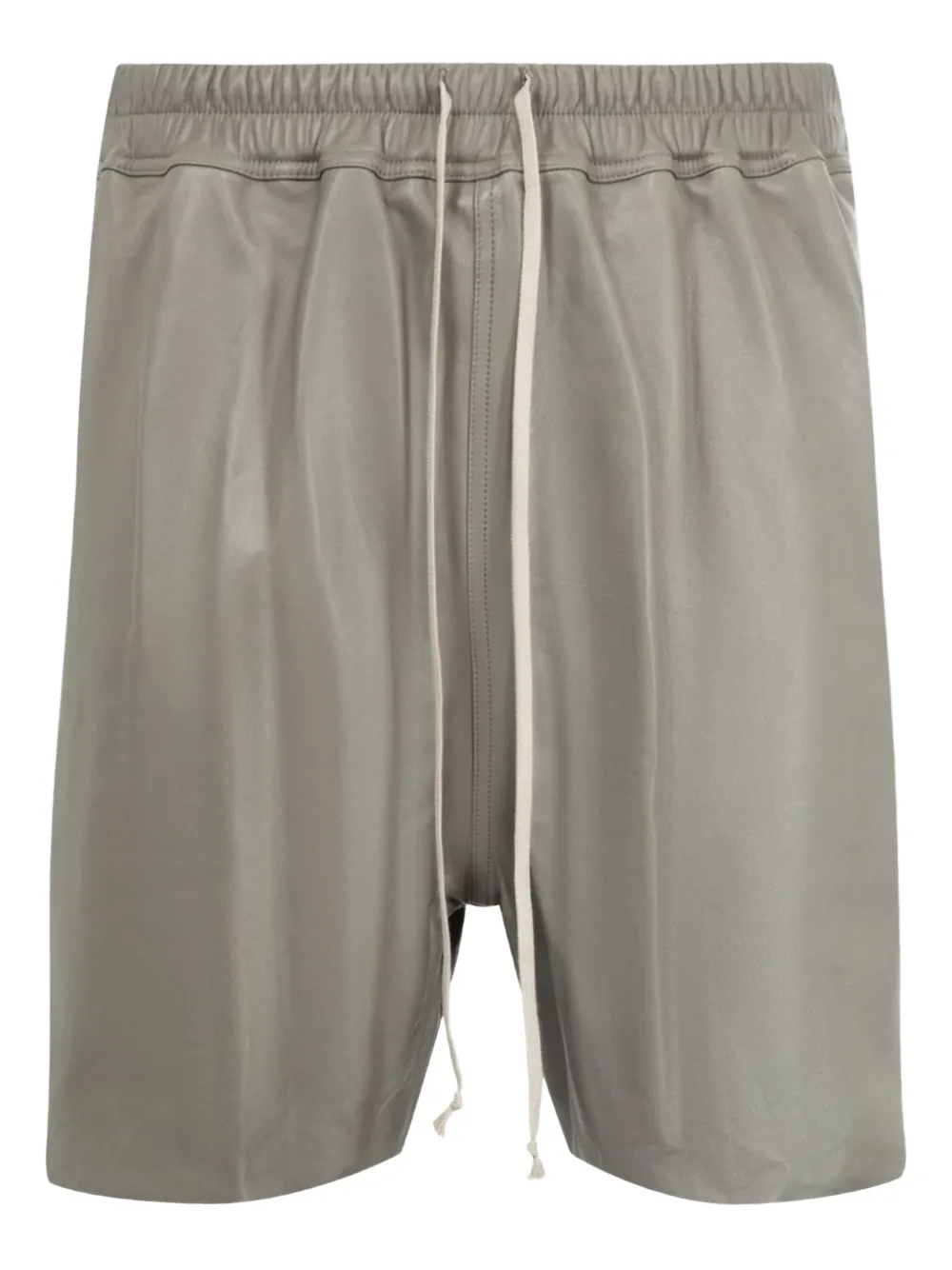 Rick Owens drawstring drop-crotch shorts | Grey | Image 1