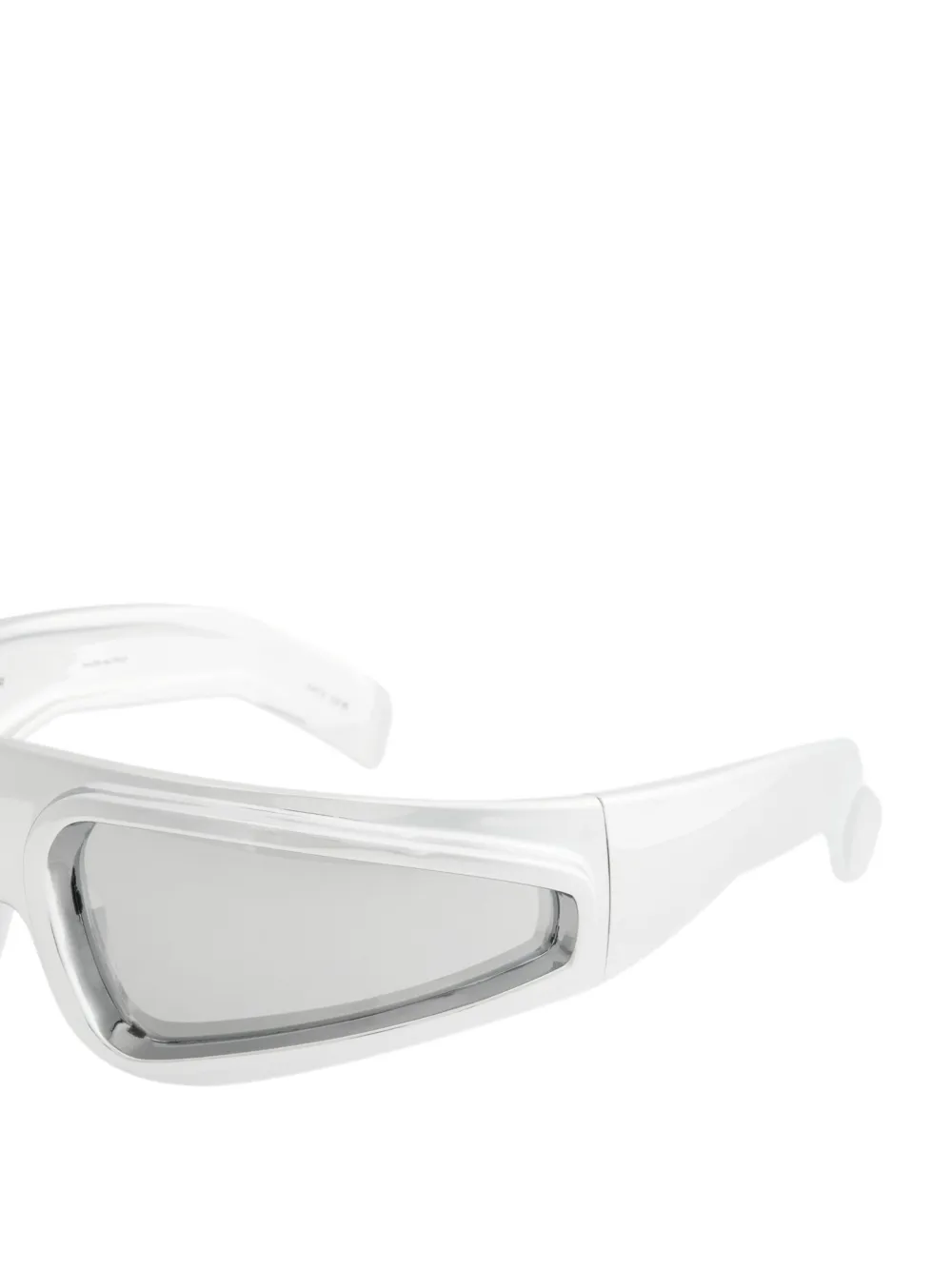 Rick Owens Geometric-frame Sunglasses In Neutral