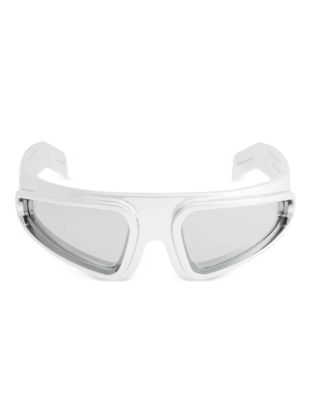 Rick Owens geometric-frame sunglasses | Grey | Image 1