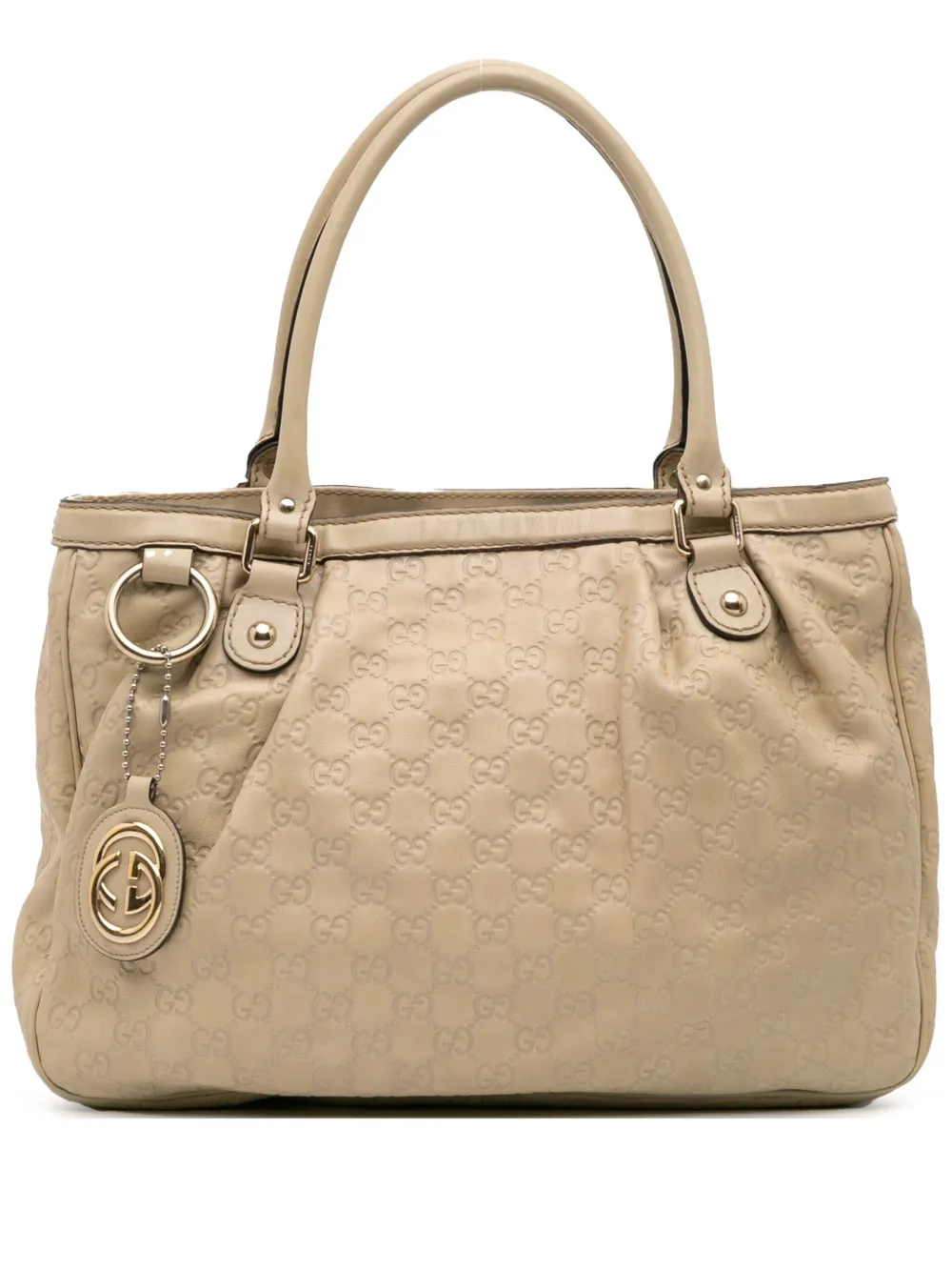 Gucci Pre-Owned 2016-2025 グッチシマ スーキー ハンドバッグ - ブラウン Gucci Pre-Owned 2016-2025 グッチシマ スーキー ハンドバッグ - ブラウン