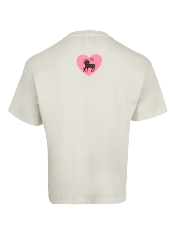 SAINT MXXXXXX Heart Saint Tシャツ | ホワイト | FARFETCH JP