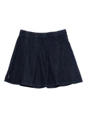 POLO RALPH LAUREN KIDS プリーツ スカート | ブルー | FARFETCH JP