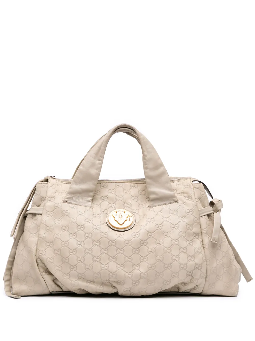 Gucci Pre-Owned 2000-2015 ミディアム グッチシマ ヒステリア ハンドバッグ - ブラウン Gucci Pre-Owned 2000-2015 ミディアム グッチシマ ヒステリア ハンドバッグ - ブラウン
