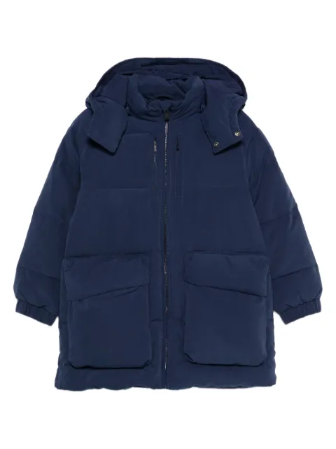 Emporio Armani Kids hooded padded coat