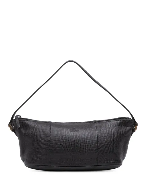 Gucci Pre-Owned 2016-2025 Lizard Embossed Calfskin Boat shoulder bag