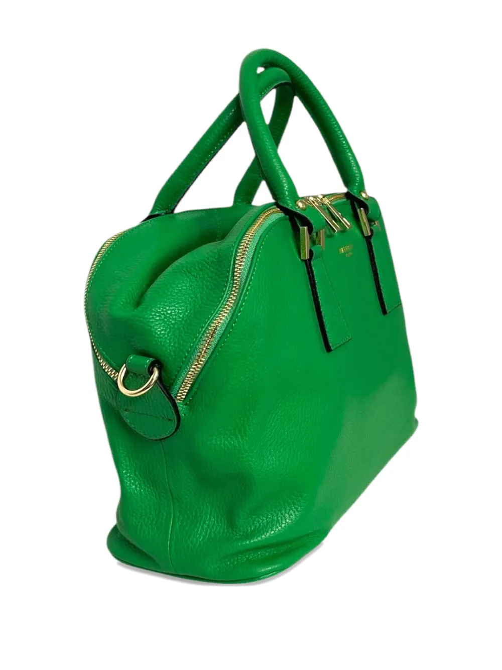 Avenue 67 double-handle zip tote bag - Groen