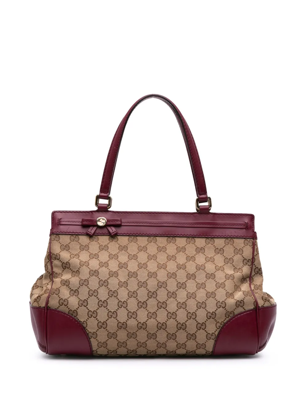 Gucci Pre-Owned 2016-2025 GGキャンバス メイフェア ハンドバッグ - ピンク Gucci Pre-Owned 2016-2025 GGキャンバス メイフェア ハンドバッグ - ピンク