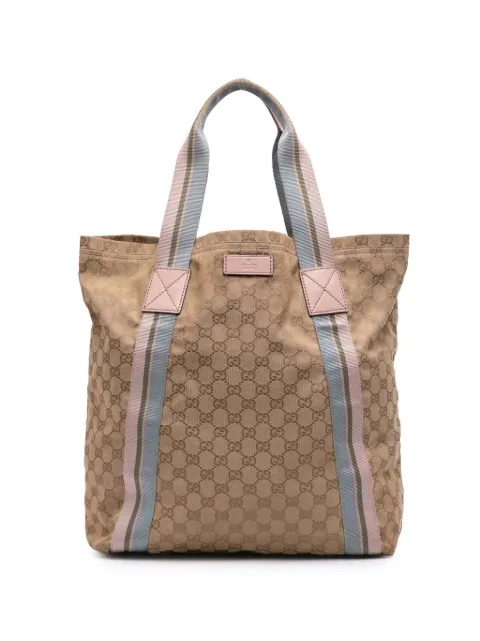 Gucci Pre-Owned 2016-2025 GG Canvas Web tote bag