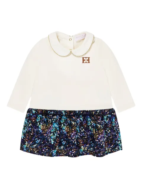 Escada Kids graphic-print polo dress