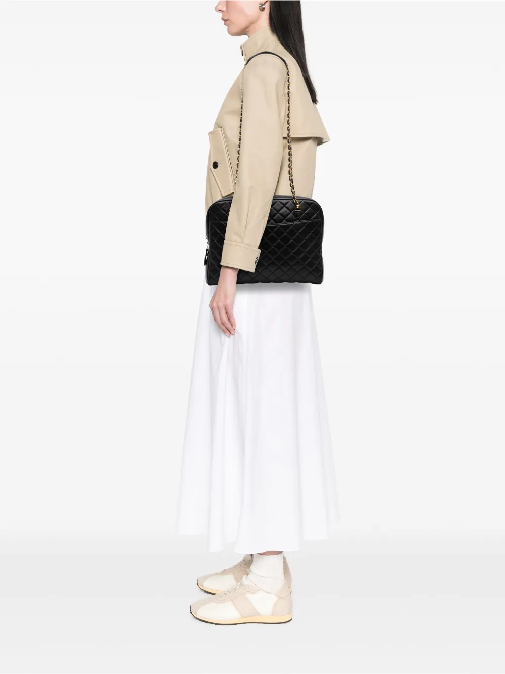 CHANEL Pre-Owned 1996-1997 Quilted Lambskin shoulder bag | Pre-Owned | Image 2