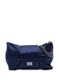 CHANEL Pre-Owned 2008-2009 CC Satin Bow Clutch with Chain crossbody bag - Blue