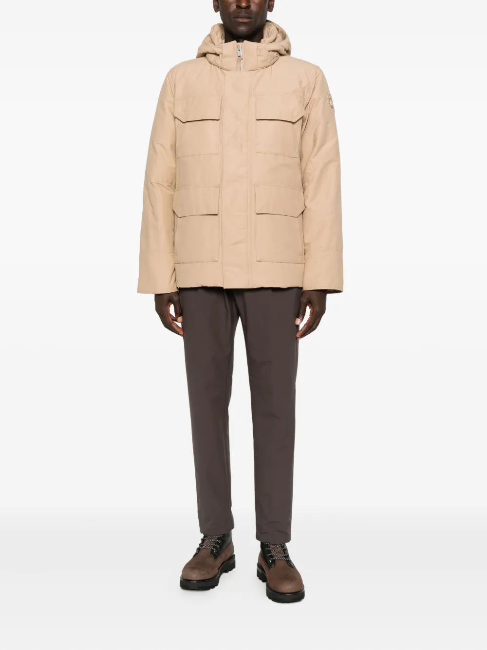 Canada Goose hooded pocketed padded jacket | Down Jackets | Image 2