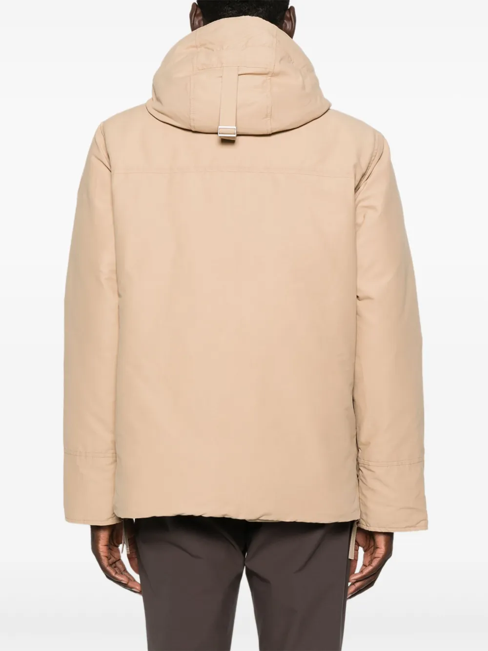 Canada Goose Gewatteerd jack met capuchon en zakken Beige