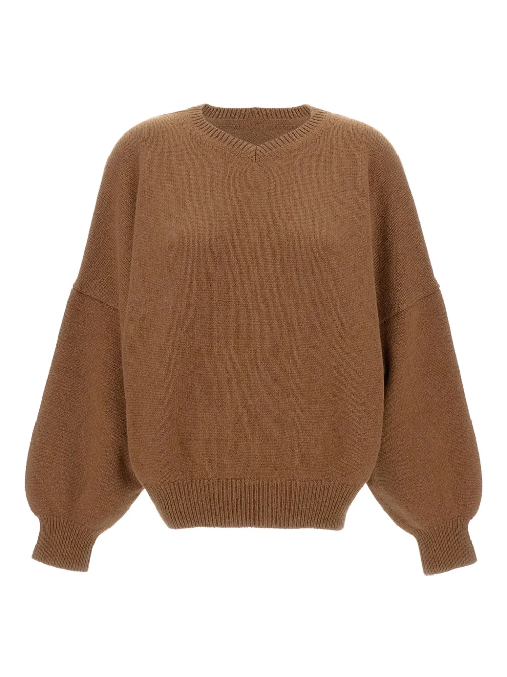 KHAITE suéter con cuello redondo | marrón | Image 1