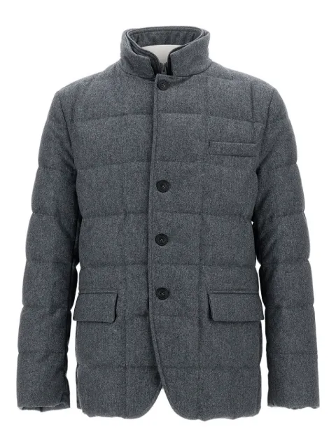 Fay quilted double-breasted jacket