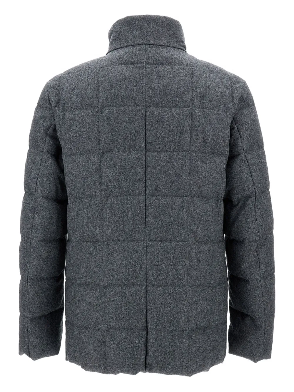 Fay quilted double-breasted jacket - Grijs