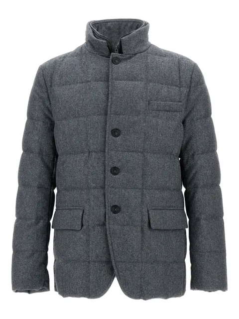 Fay quilted double-breasted jacket