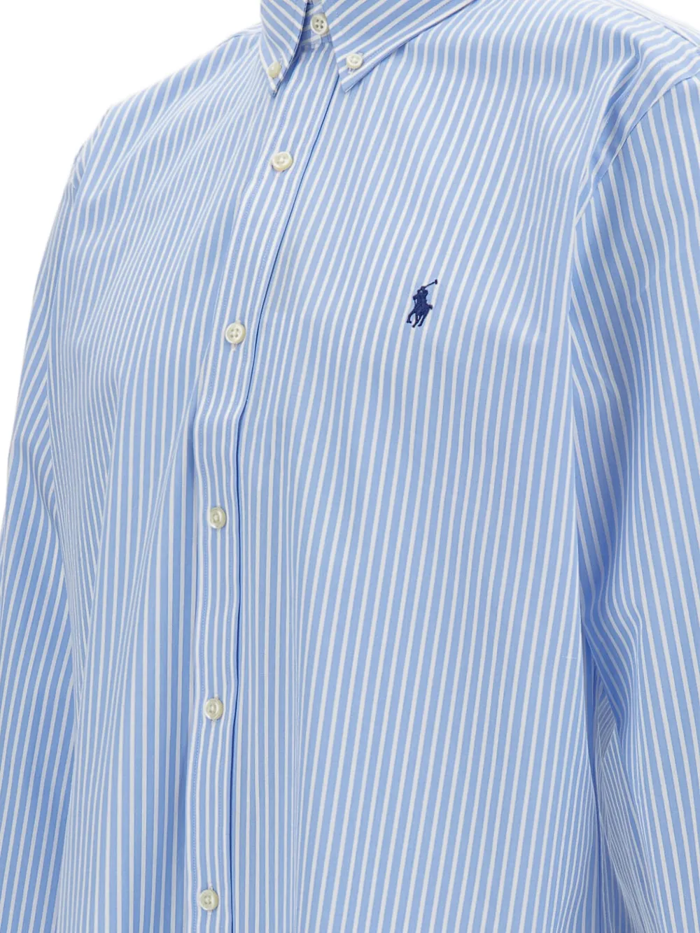 Polo Ralph Lauren Overhemd met geborduurd logo Blauw