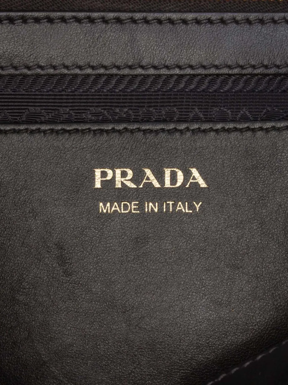 Pre-owned Prada 2010-2025 Medium Saffiano Trimmed City Calf Greca Esplanade Satchel In Blue