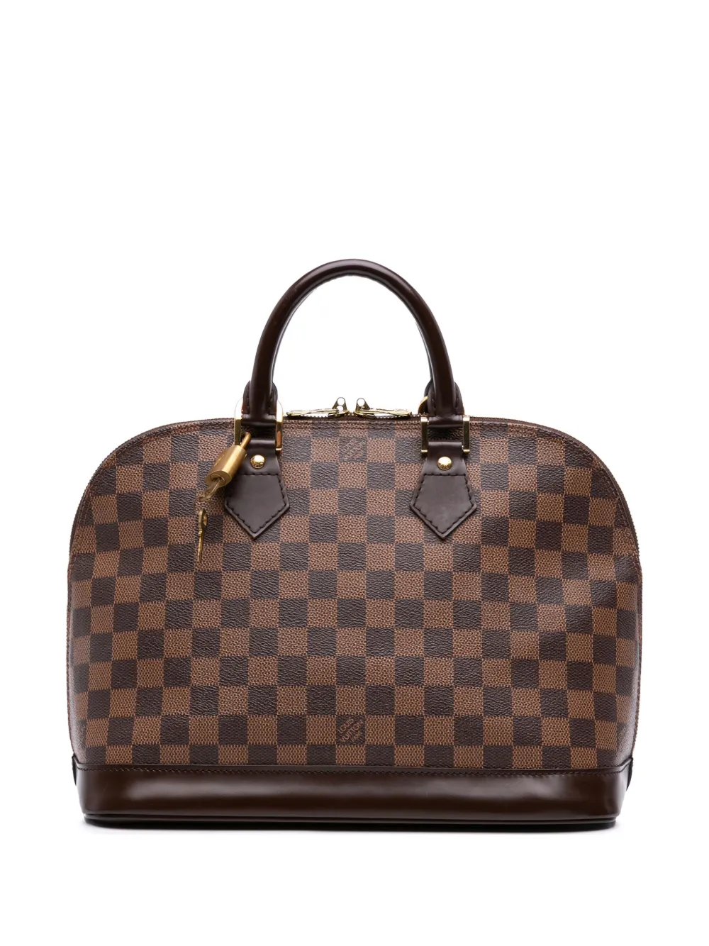 Louis Vuitton Pre-Owned 2004 ダミエ エベヌ アルマ PM ハンドバッグ - ブラウン Louis Vuitton Pre-Owned 2004 ダミエ エベヌ アルマ PM ハンドバッグ - ブラウン