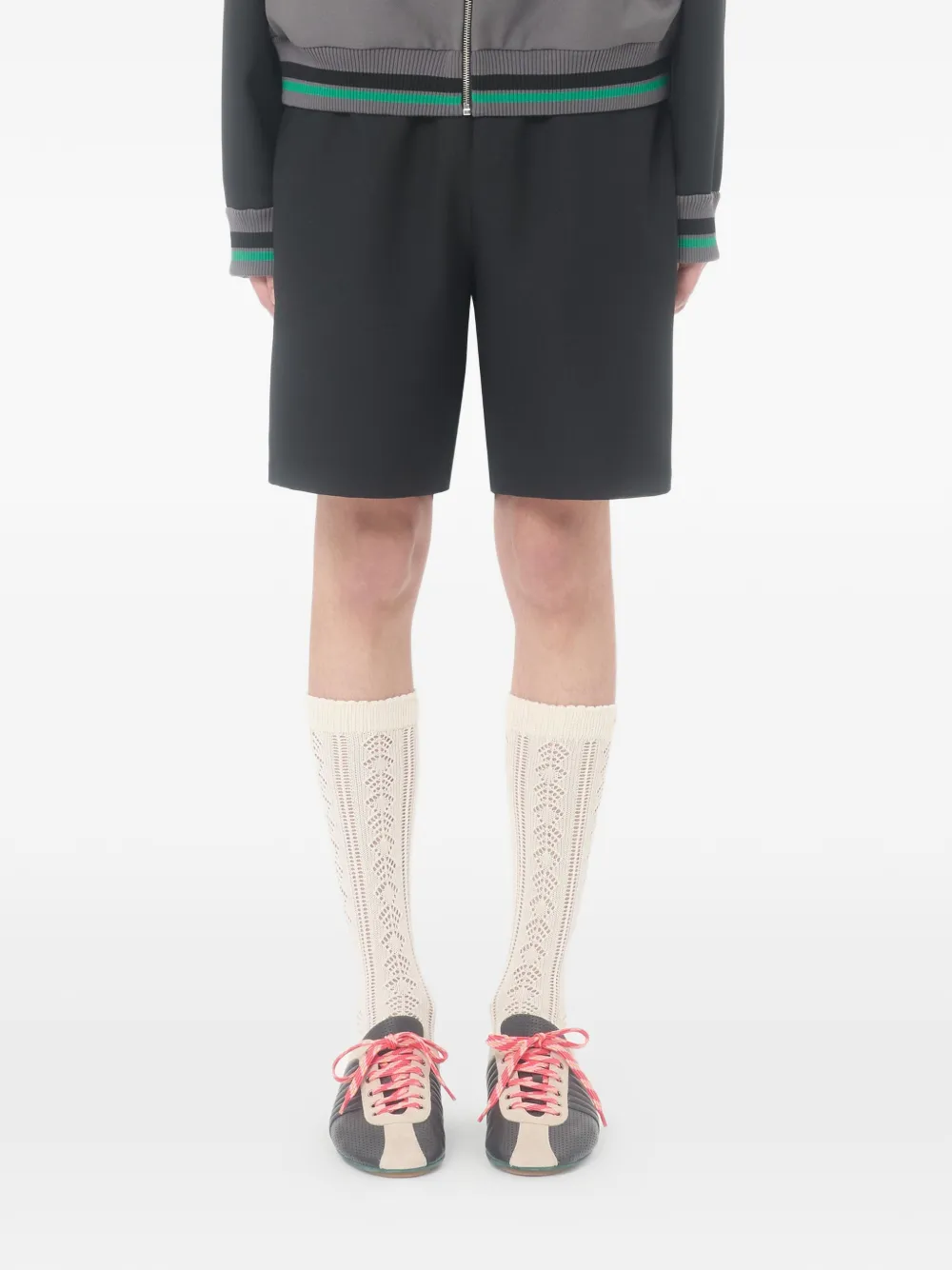 Valentino Garavani Zwembroek met elastische tailleband Zwart