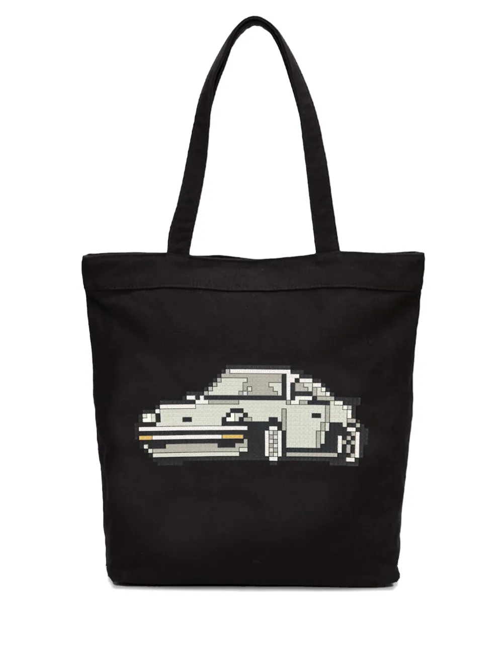 Mostly Heard Rarely Seen 8-bit 911 Tote Bag In Black