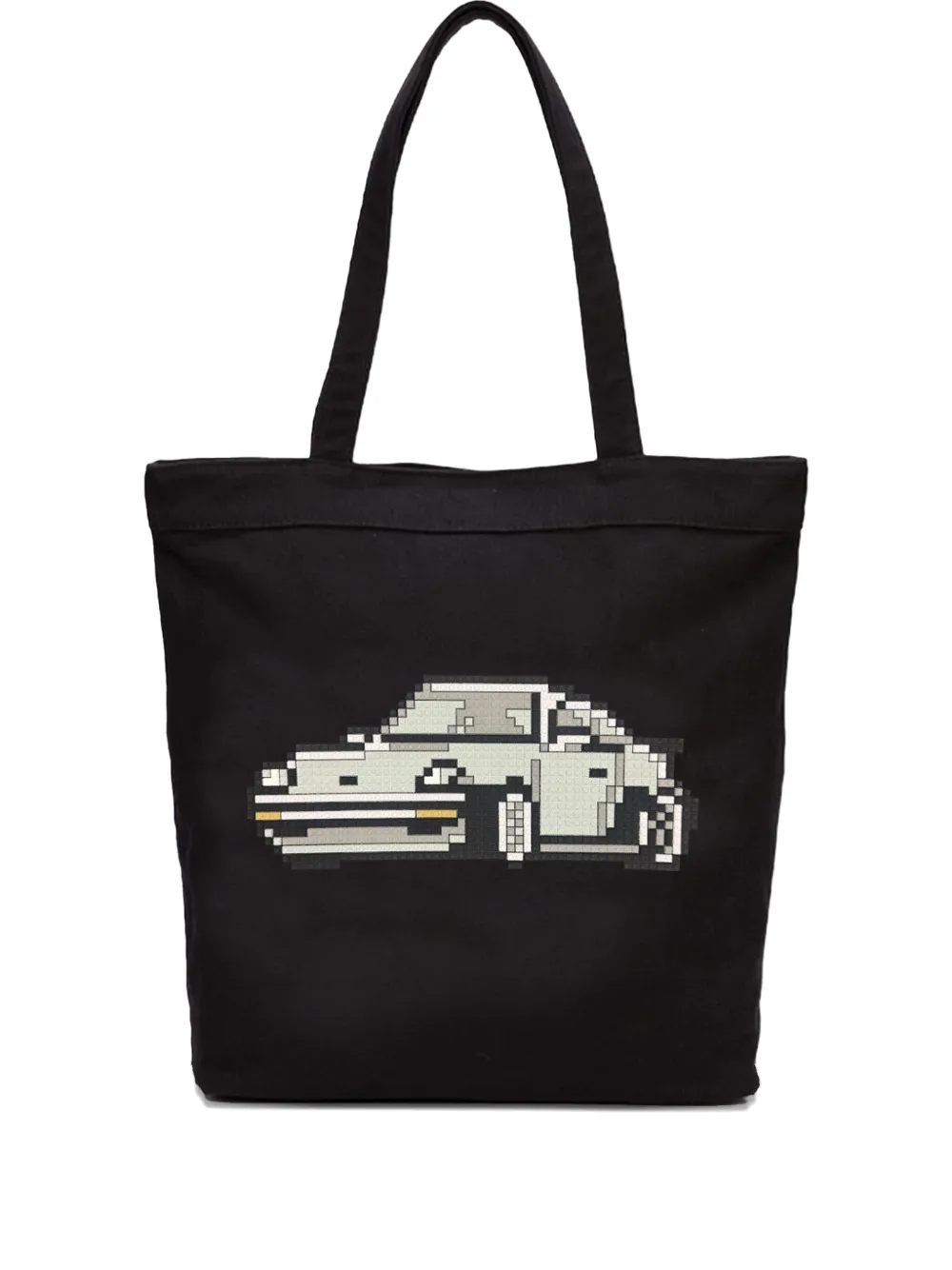 Mostly Heard Rarely Seen 8-bit 911 Tote Bag In Black