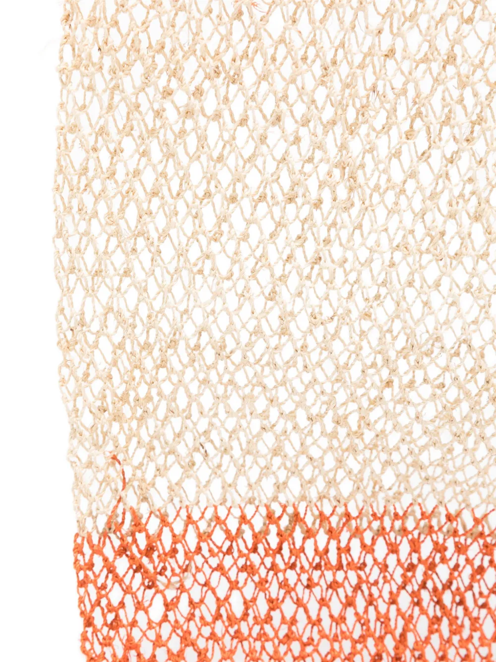 Slo_hand_made Striped-pattern Shoulder Bag In Neutral