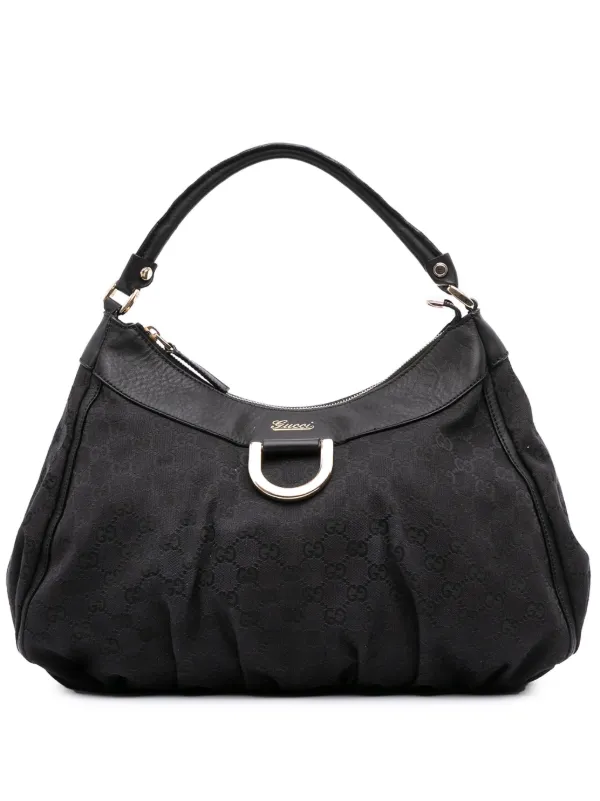 バッグ GUCCI One shoulderbag GG hobo black Gucci Shoulder Bag Black Womens Gucci