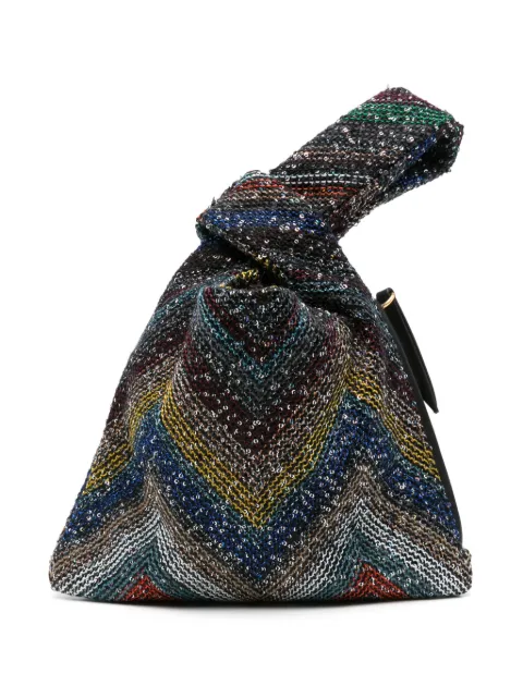 Missoni zigzag-pattern tote bag