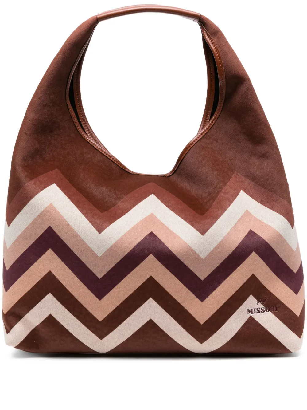 Missoni chevron-pattern shoulder bag | Red | Image 1