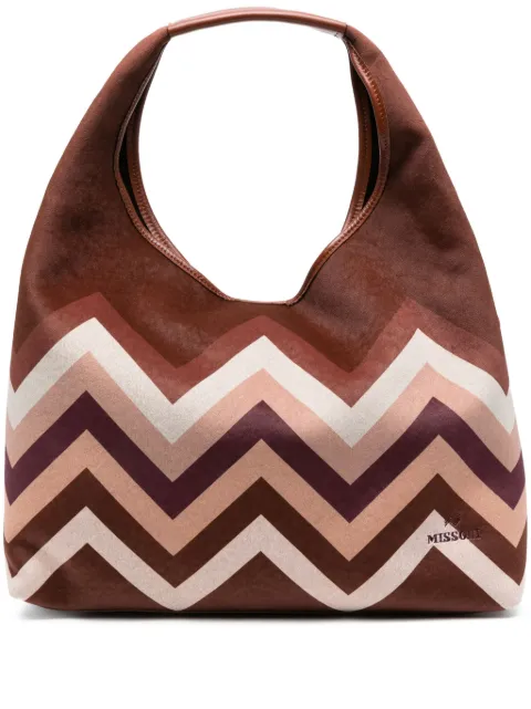 Missoni chevron-pattern shoulder bag