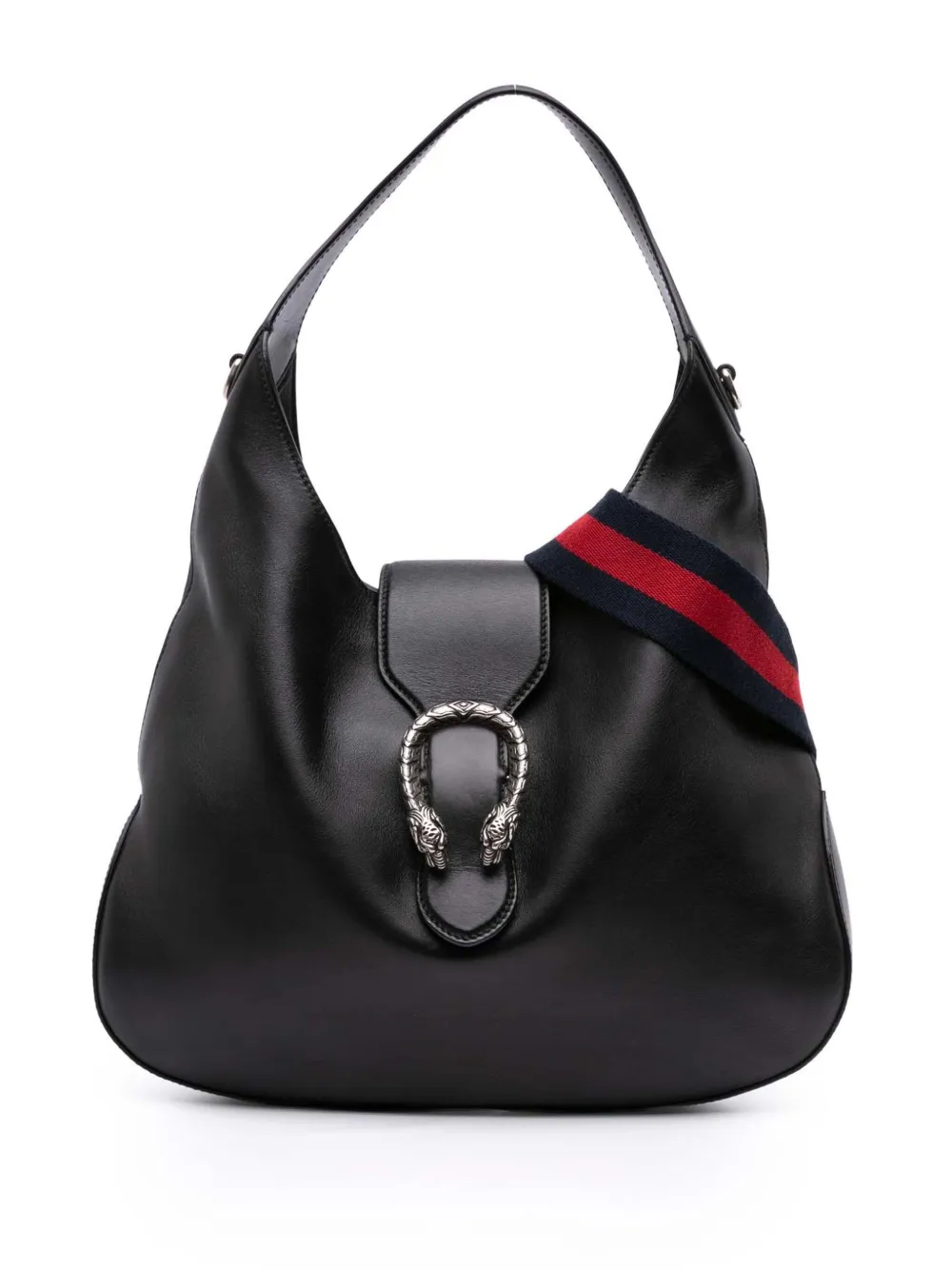Gucci Pre-Owned 2016-2025 レザー ディオニュソス サッチェルバッグ - ブラック Gucci Pre-Owned 2016-2025 レザー ディオニュソス サッチェルバッグ - ブラック