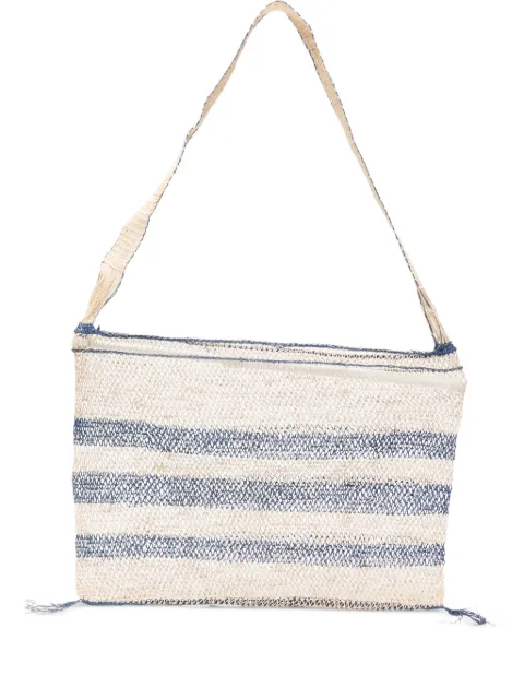 SLO_HAND_MADE striped tote bag