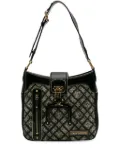 Louis Vuitton Pre-Owned 2006 Quilted Monogram Denim Musette shoulder bag - Black