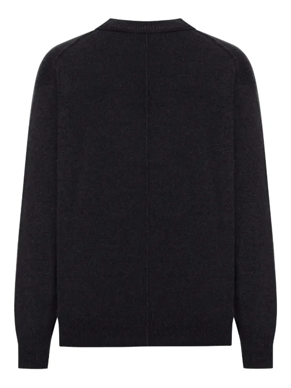 Roberto Collina Vネック カーディガン | ブラック | FARFETCH JP