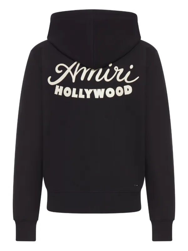 AMIRI Club Amiri ジップアップ パーカー | ブラック | FARFETCH JP