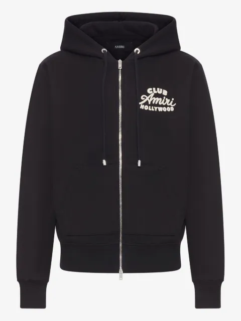 AMIRI Club Amiri zip-up hoodie