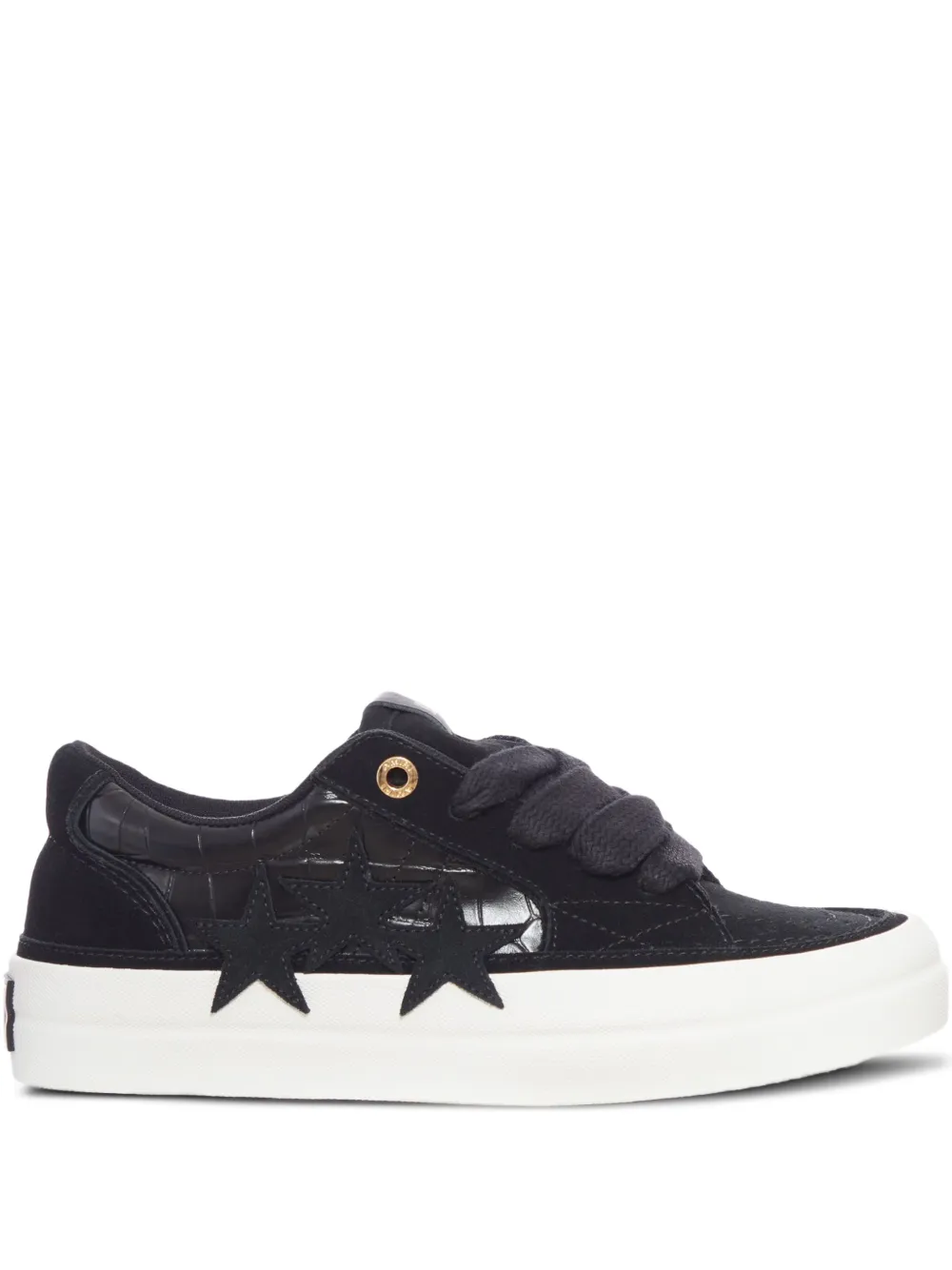 AMIRI Sneakers met krokodillen-ster Zwart
