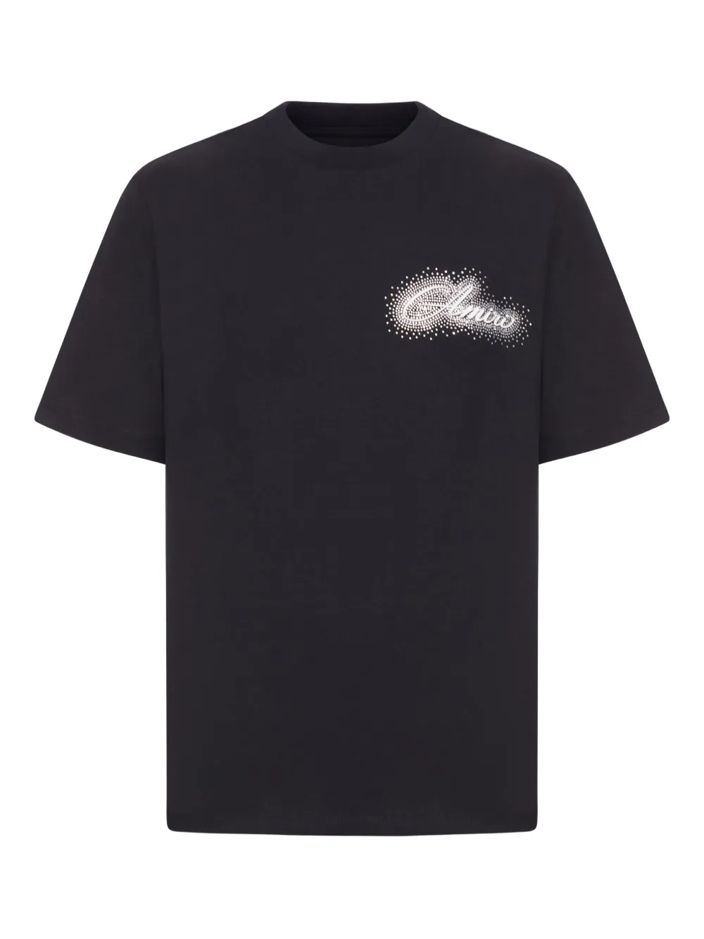 AMIRI crystal-embellishment cotton T-shirt - ブラック AMIRI crystal-embellishment cotton T-shirt - ブラック
