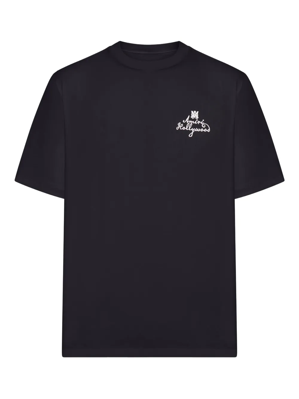 AMIRI embroidered logo T-shirt - ブラック AMIRI embroidered logo T-shirt - ブラック