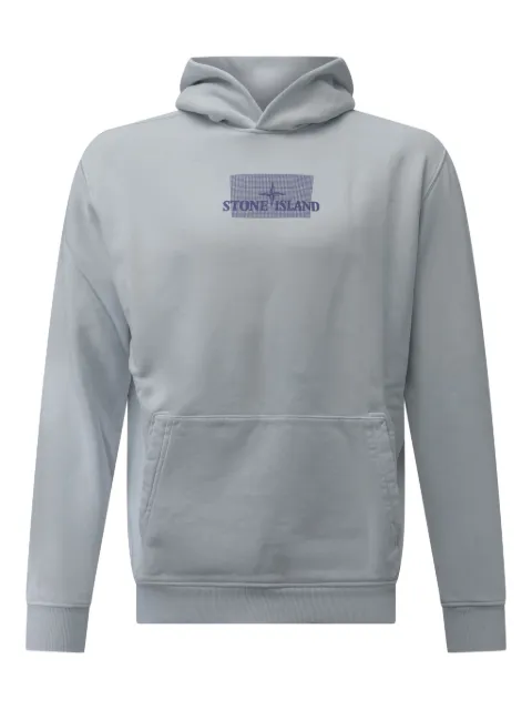 Stone Island 格纹连帽衫