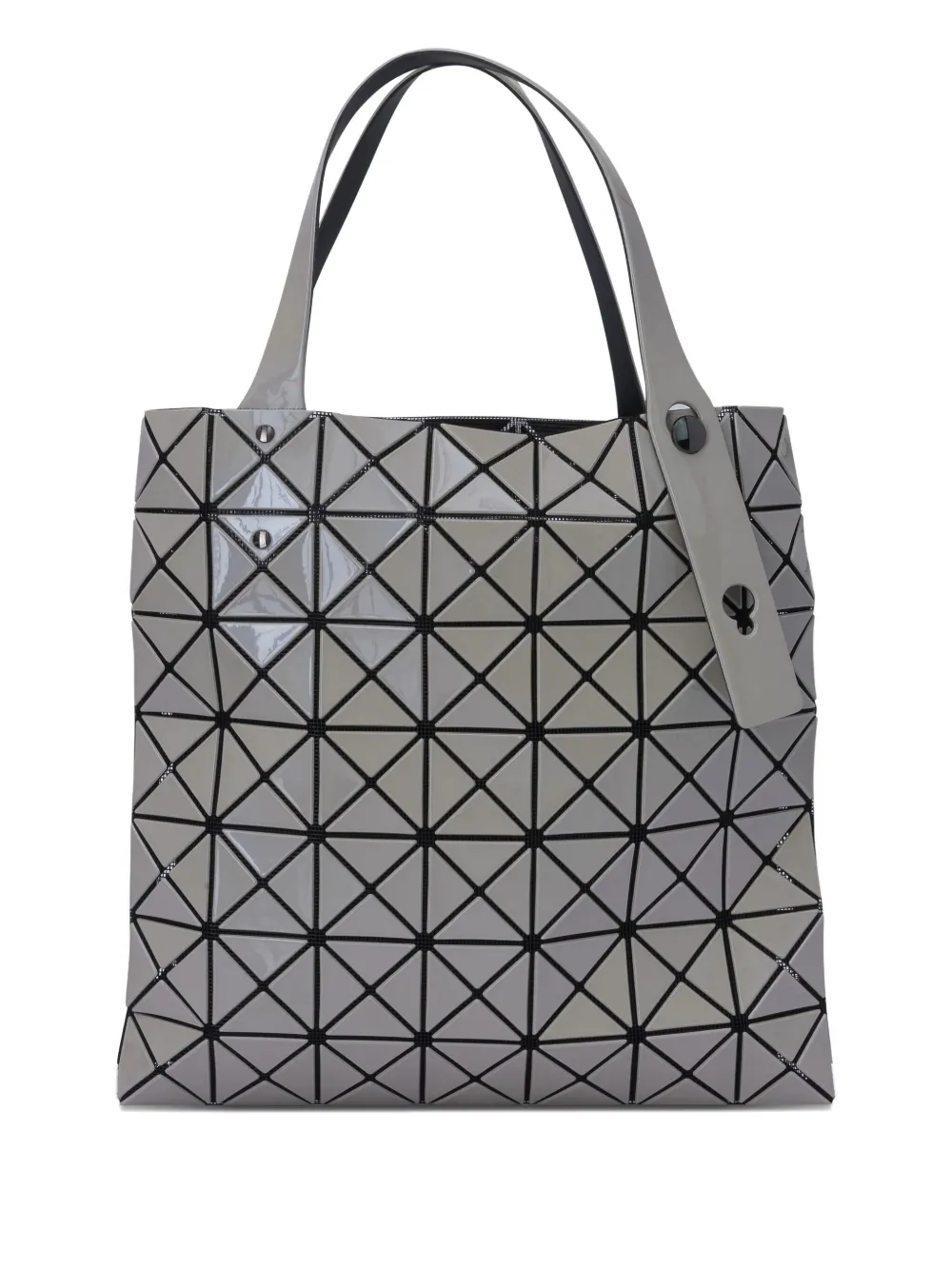 Bao Bao Issey Miyake Geometric-pattern Tote Bag In Gray